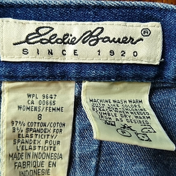 Eddie Bauer Vintage High Rise Relaxed Mom Jeans 8 - Picture 4 of 4